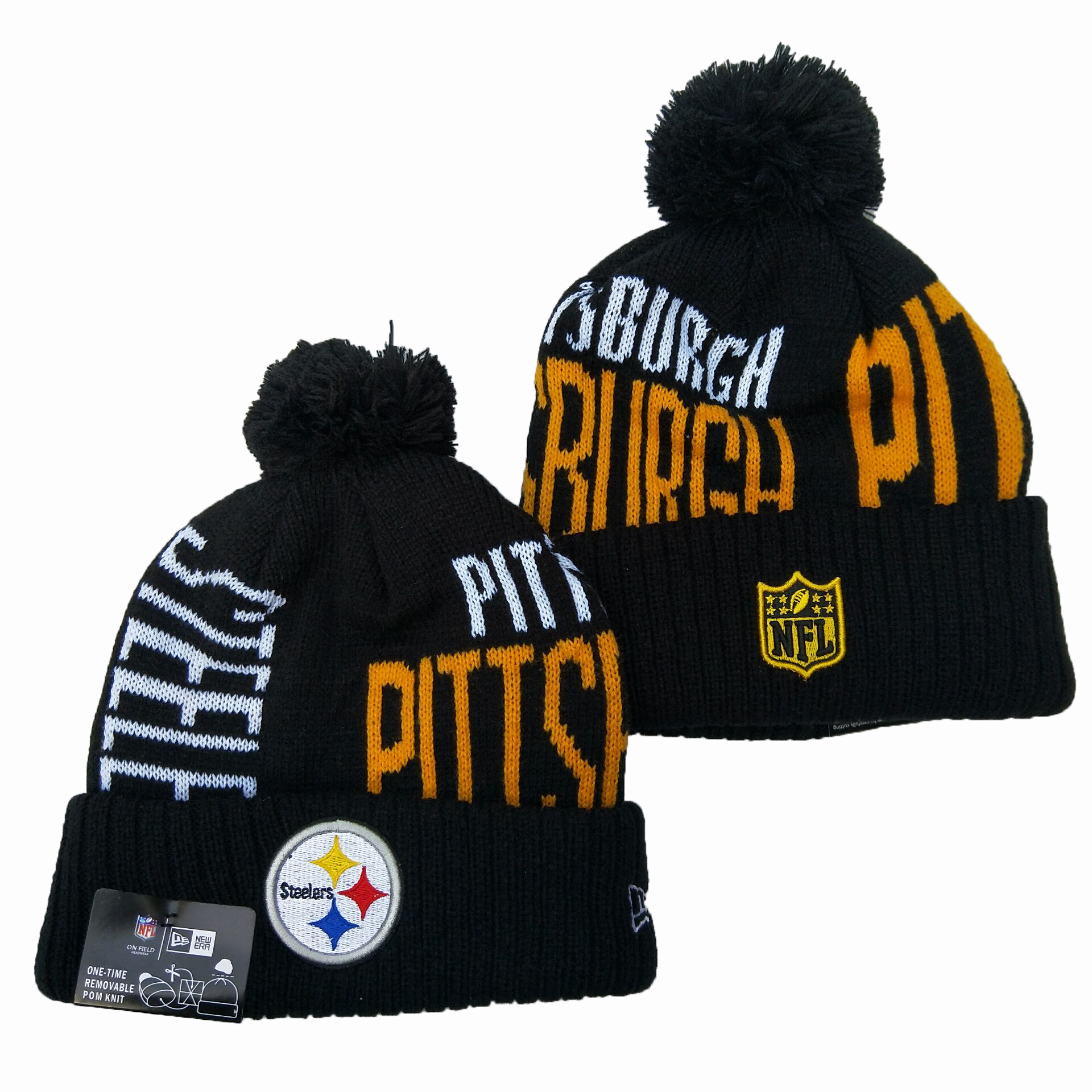 Pittsburgh Steelers Knit Hats 059